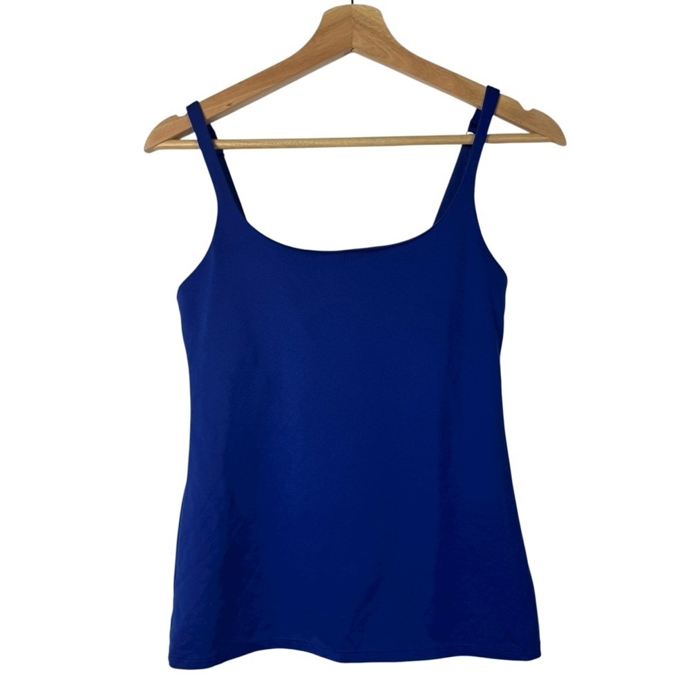 New York & Company Royal Blue Cami Tank Top S